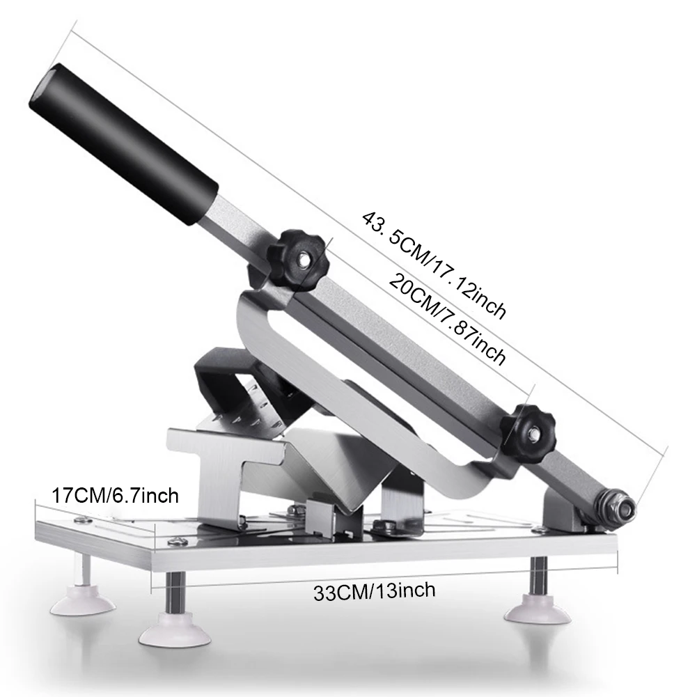 Table Slicer Stainless Steel Frozen Meat Cutting Machine Adjustable Thickness Beef Mutton Rolls Cutter Kitchen Accessories
Table Slicer Stainless Steel Frozen Meat Cutting Machine Adjustable Thickness Beef Mutton Rolls Cutter Kitchen Accessories