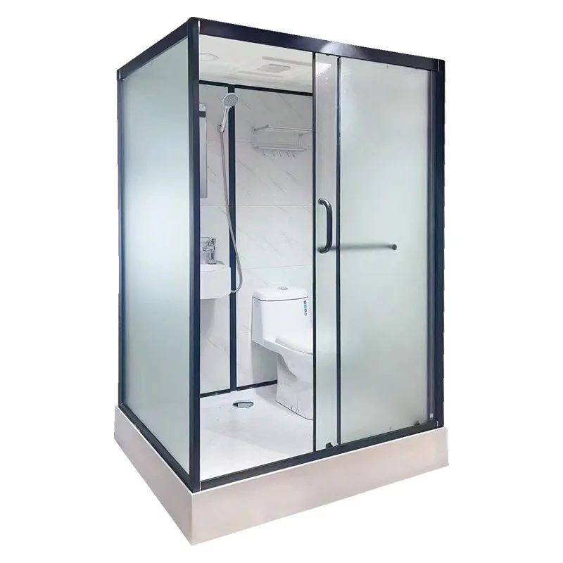Toilet integrated toilet integrated shower room bathroom wet and dry separation bathroom tempered glass sliding door
Toilet integrated toilet integrated shower room bathroom wet and dry separation bathroom tempered glass sliding door