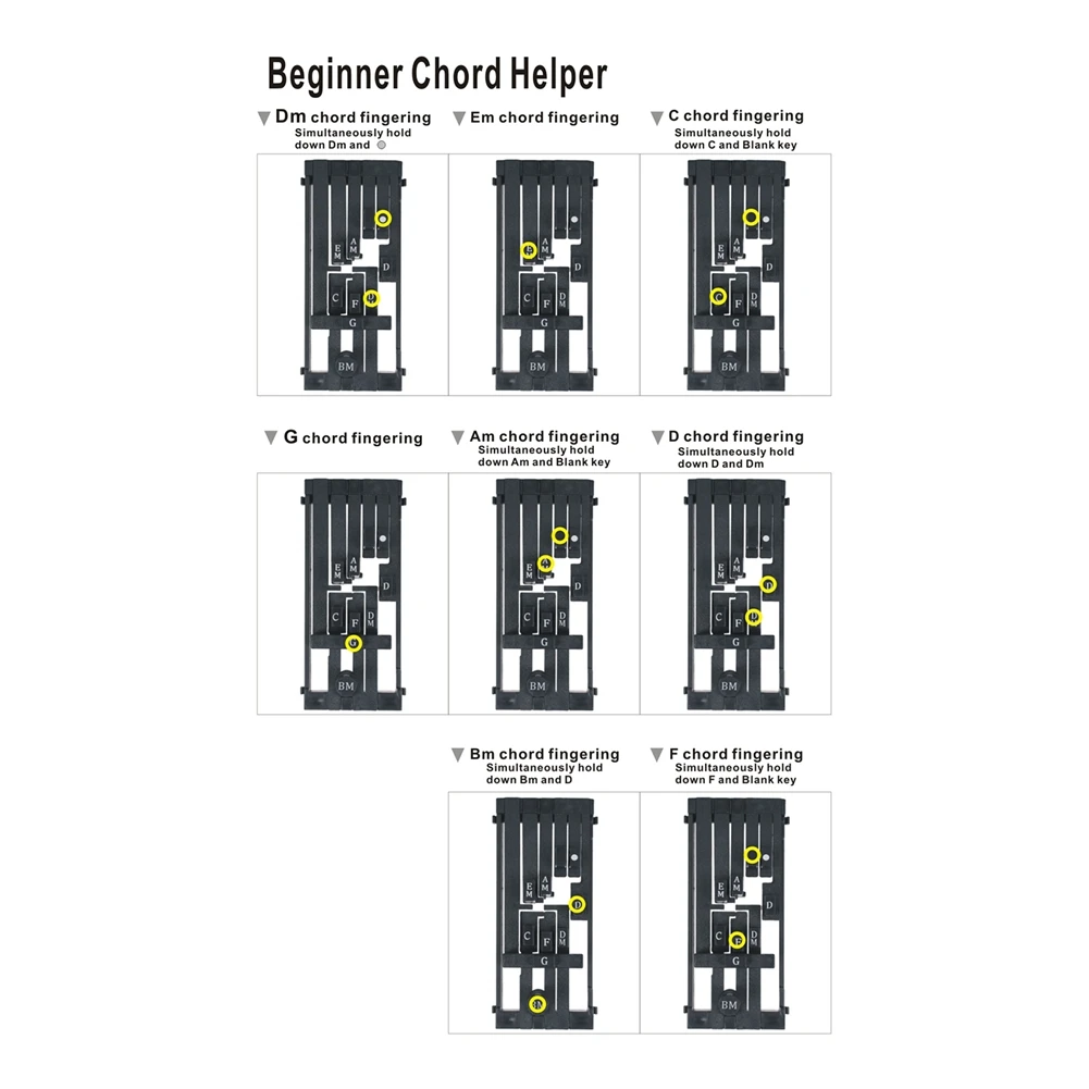 ABVH-Guitar Chord Trainer Chord Learning System For Beginners Guitar Playing Singing Aid Chord Tool Scale Assistant
ABVH-Guitar Chord Trainer Chord Learning System For Beginners Guitar Playing Singing Aid Chord Tool Scale Assistant