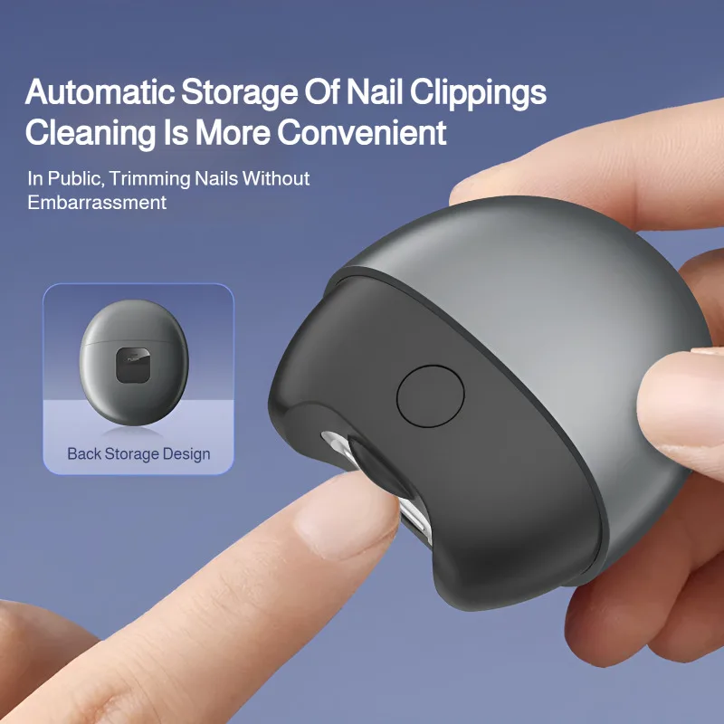 Electric Nail Clipper & File USB Rechargeable Automatic Nail Trimmer Portable Safe for Kids Elderly Home Use
Electric Nail Clipper & File USB Rechargeable Automatic Nail Trimmer Portable Safe for Kids Elderly Home Use