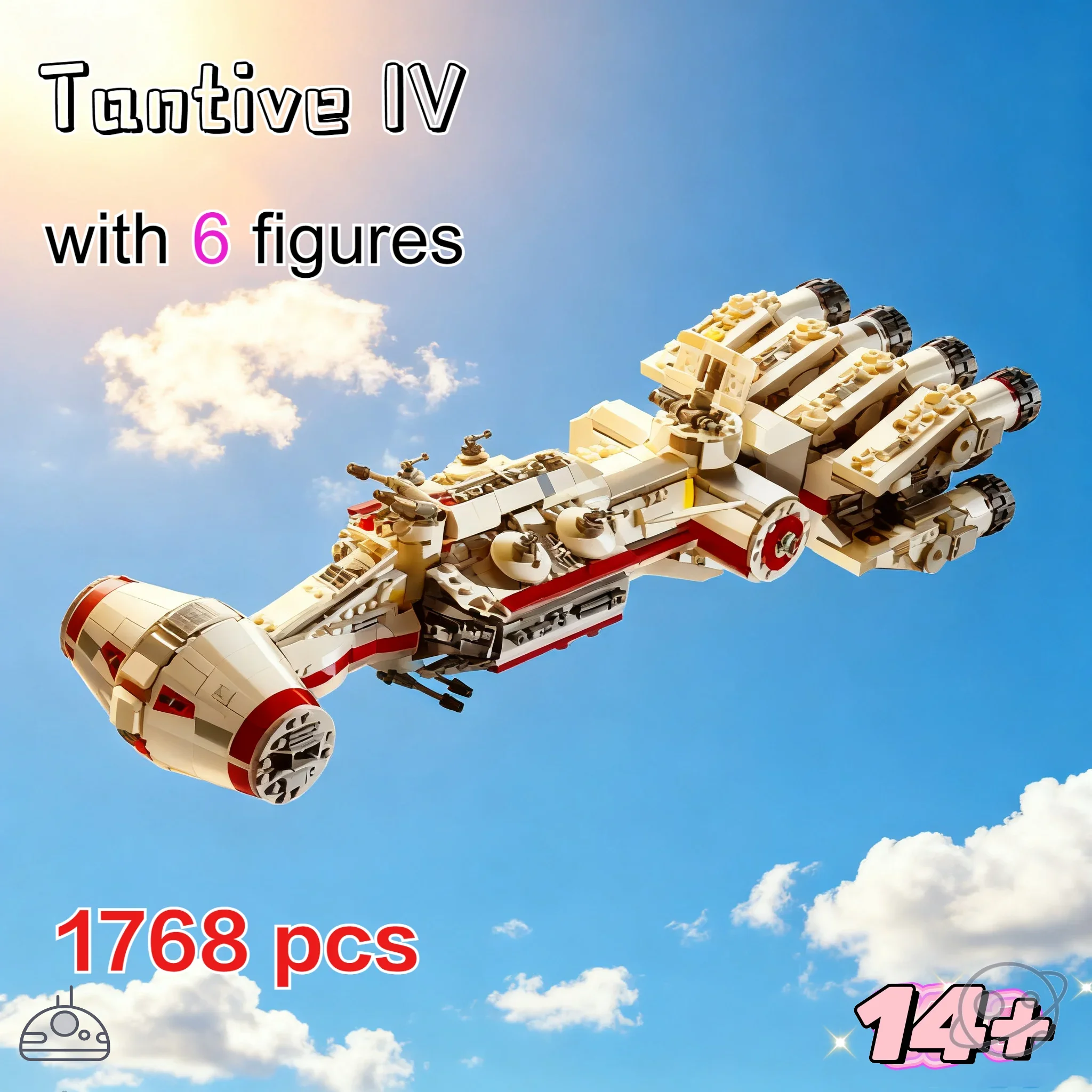 2025 Hot New Releases Tantive IV Rebel Blockade Runner Star-75244 Bricks For Kids Holiday Birthday Gifts
2025 Hot New Releases Tantive IV Rebel Blockade Runner Star-75244 Bricks For Kids Holiday Birthday Gifts