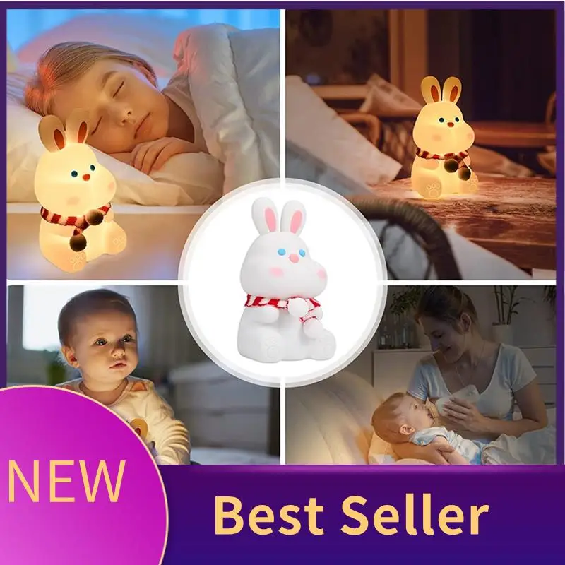 Bunny Light 7 Color Changing Tap Control Kawaii Lamp With Soft Silicone, Room Decor, USB Rechargeable
Bunny Light 7 Color Changing Tap Control Kawaii Lamp With Soft Silicone, Room Decor, USB Rechargeable