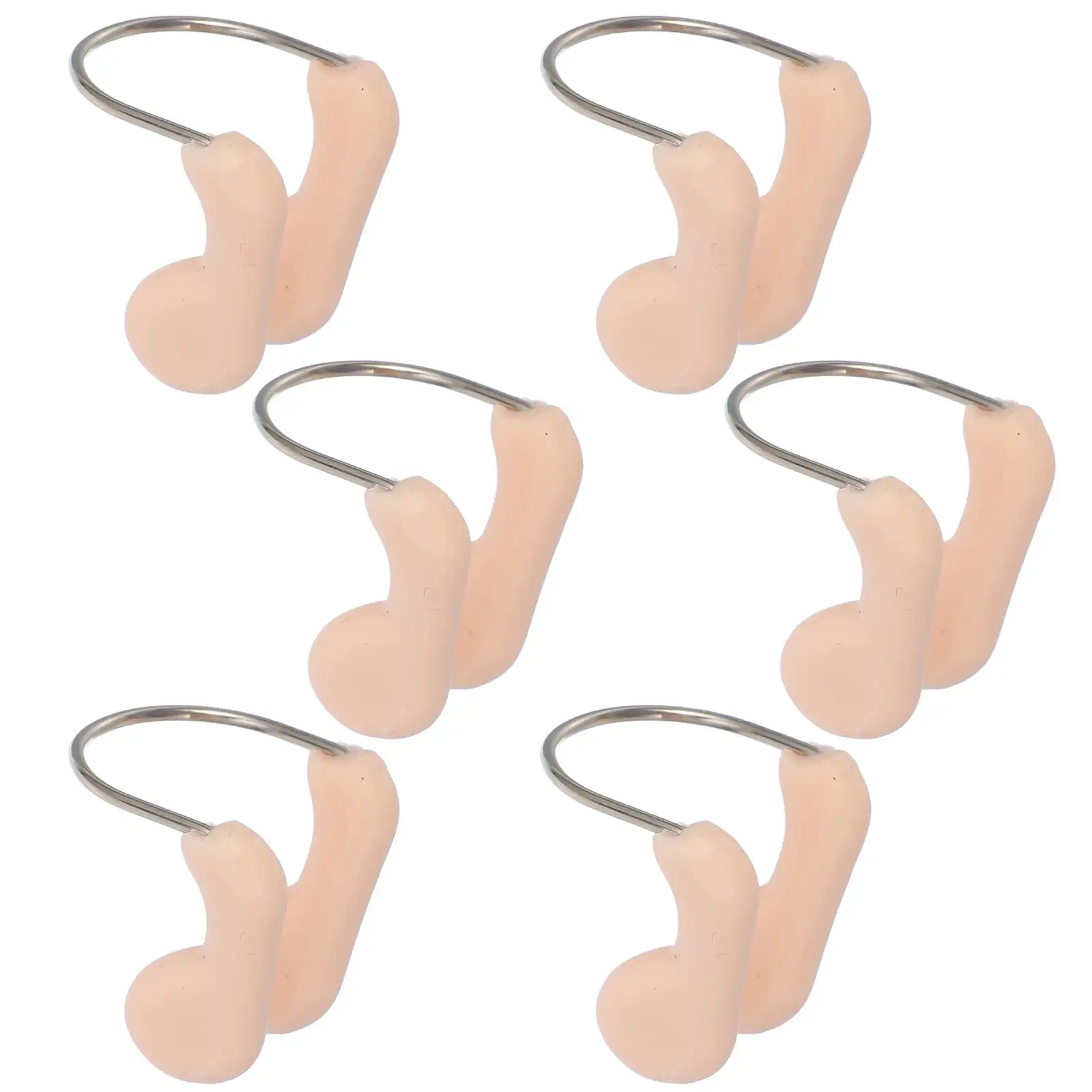 6PCS Swimming Nose Clip Silicone Soft Reusable Padded Comfortable Anti Choking Diving Pool Water Protection Accessories
6PCS Swimming Nose Clip Silicone Soft Reusable Padded Comfortable Anti Choking Diving Pool Water Protection Accessories