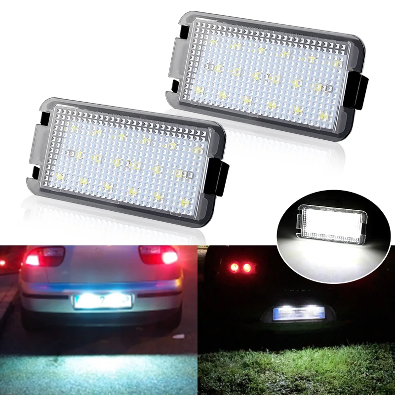 2PCS LED Car License Plate Lights for Seat Ibiza 6L ab Arosa Altea Cordoba MK1 MK2 Leon 1M Toledo 5P 2004-2009 Number Lamp White
2PCS LED Car License Plate Lights for Seat Ibiza 6L ab Arosa Altea Cordoba MK1 MK2 Leon 1M Toledo 5P 2004-2009 Number Lamp White