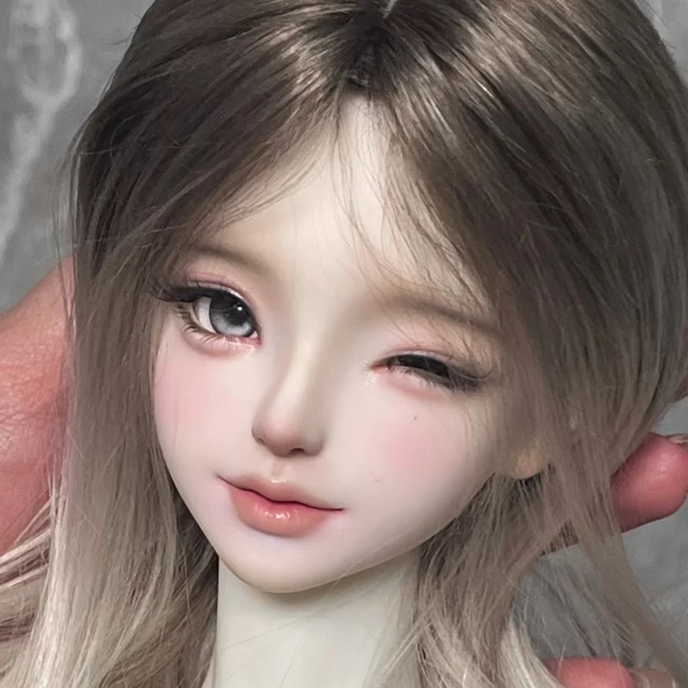 1/3 BJD Doll Head No Makeup Resin Material DIY Doll Head No Makeup Blinking Head For 1/3 BJD Doll Body
1/3 BJD Doll Head No Makeup Resin Material DIY Doll Head No Makeup Blinking Head For 1/3 BJD Doll Body