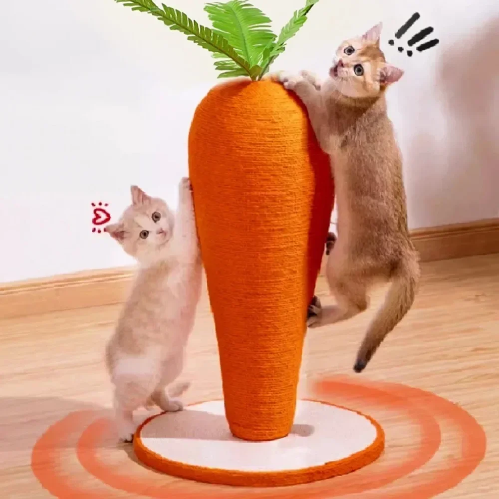 Carrot Cat Tree Home Crawling Frame Cats Fun Toys Cute Sisal for Cat Scratching Rack Post Pets Cats Sisals Carrots Pet Accessory
Carrot Cat Tree Home Crawling Frame Cats Fun Toys Cute Sisal for Cat Scratching Rack Post Pets Cats Sisals Carrots Pet Accessory