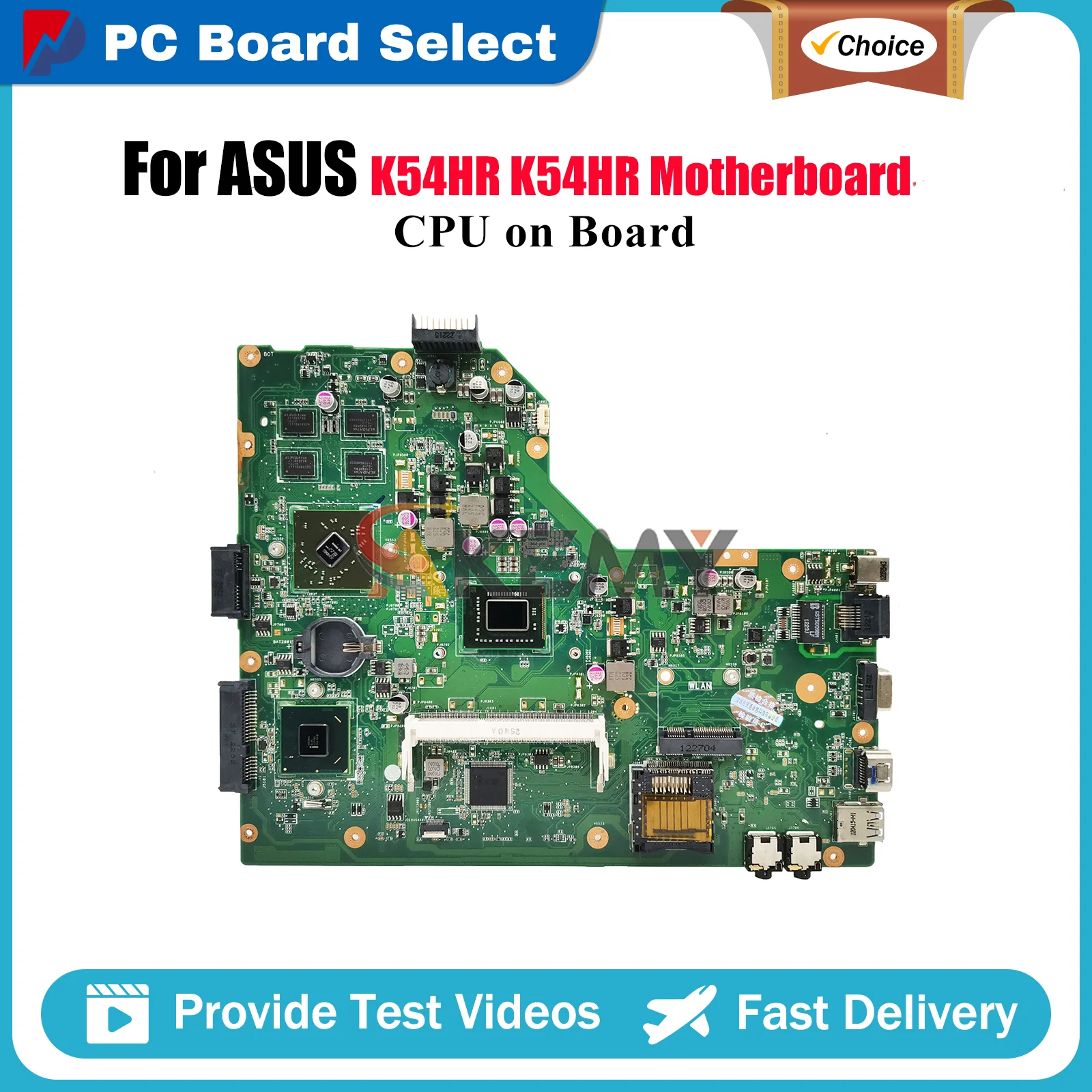 Материнская плата для ноутбука K54HR для ASUS K54HR K54H, материнская плата для ноутбука с процессором Celeron, 100% тестирование, ОК, быстрая доставка, высокое качество
Материнская плата для ноутбука K54HR для ASUS K54HR K54H, материнская плата для ноутбука с процессором Celeron, 100% тестирование, ОК, быстрая доставка, высокое качество