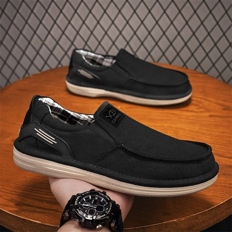 Spring New Men Canvas Shoes Classic Leisure Shoes Loafers for Men Shoes Comfortable Breathable Sneakers for Men Loafers
Spring New Men Canvas Shoes Classic Leisure Shoes Loafers for Men Shoes Comfortable Breathable Sneakers for Men Loafers