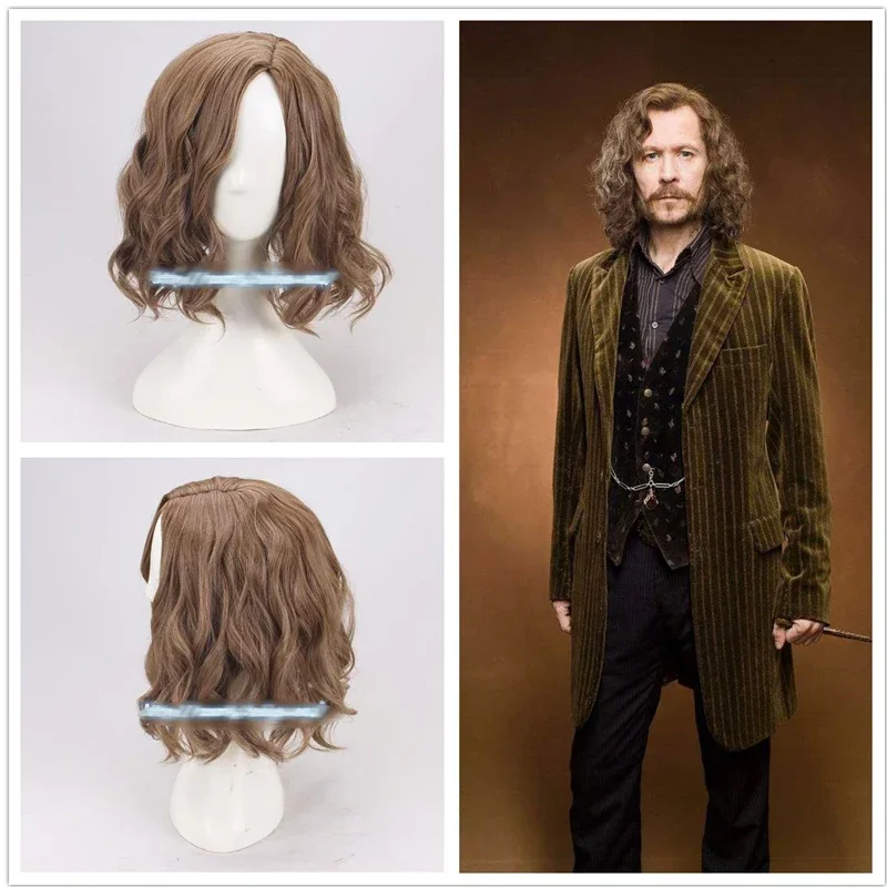 Sirius Brown Curly Wig Cosplay wig Halloween Role Play Sirius Black Hair Costumes Wig Cap
Sirius Brown Curly Wig Cosplay wig Halloween Role Play Sirius Black Hair Costumes Wig Cap