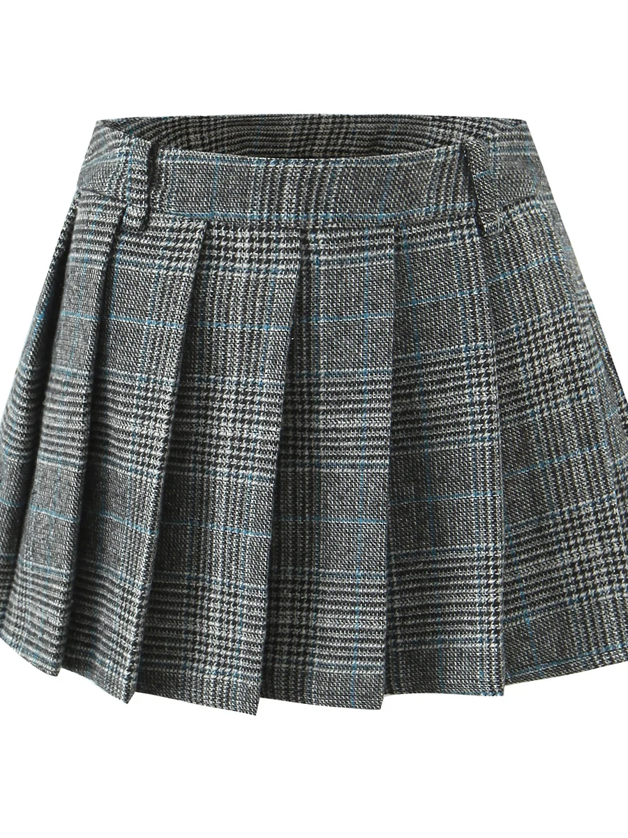 Low Waist Plaid Skirt Women's Preppy Style Anti-Light Bifold Skirt Short Skirt Fashionable Versatile Anti-Light
Low Waist Plaid Skirt Women's Preppy Style Anti-Light Bifold Skirt Short Skirt Fashionable Versatile Anti-Light