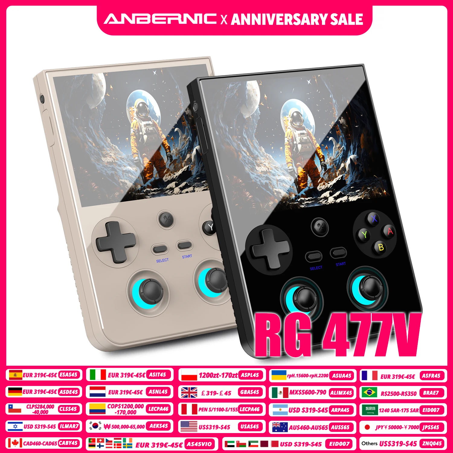 Портативная игровая консоль ANBERNIC RG477V Retro с 4,7-дюймовым LTPS-экраном, 64-битным процессором Dimensity 8300, поддержкой онлайн-мультиплеера и стриминга.
Портативная игровая консоль ANBERNIC RG477V Retro с 4,7-дюймовым LTPS-экраном, 64-битным процессором Dimensity 8300, поддержкой онлайн-мультиплеера и стриминга.