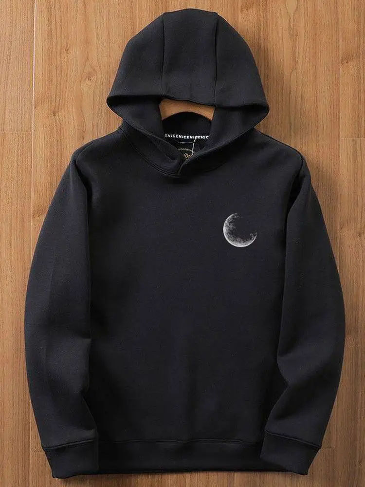 Moon Print Hooded Long Sve Fce Lined Loose Fit Sweatirt ex Autumn Winter Trendy Comfortable Warm Casual Hoodie
Moon Print Hooded Long Sve Fce Lined Loose Fit Sweatirt ex Autumn Winter Trendy Comfortable Warm Casual Hoodie