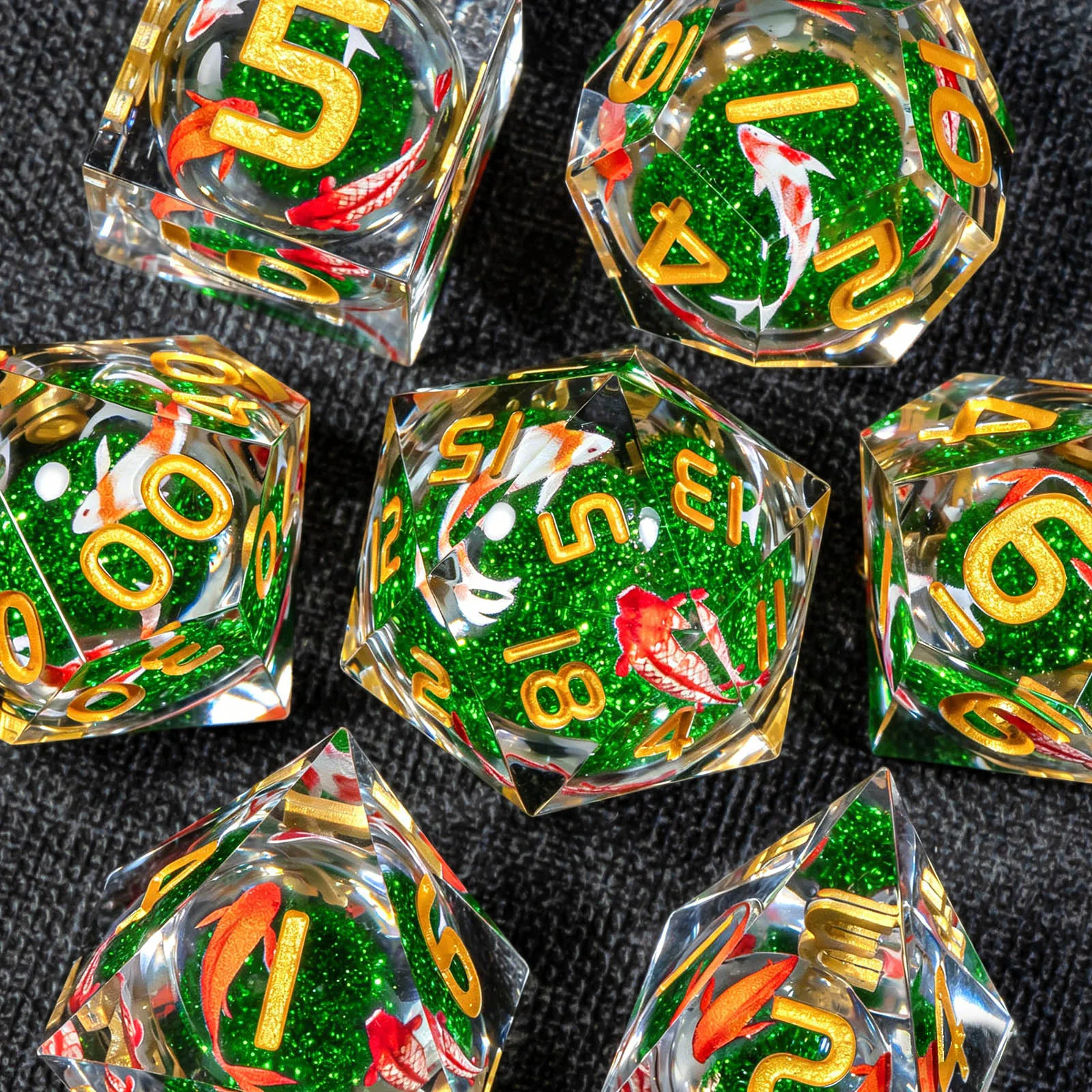 DND Dice Set D&D, Liquid Core Sharp Edged Dice Set Dungeons and Dragons, Rpg Polyhedral Resin Dice Set for Role Playing Game
DND Dice Set D&D, Liquid Core Sharp Edged Dice Set Dungeons and Dragons, Rpg Polyhedral Resin Dice Set for Role Playing Game