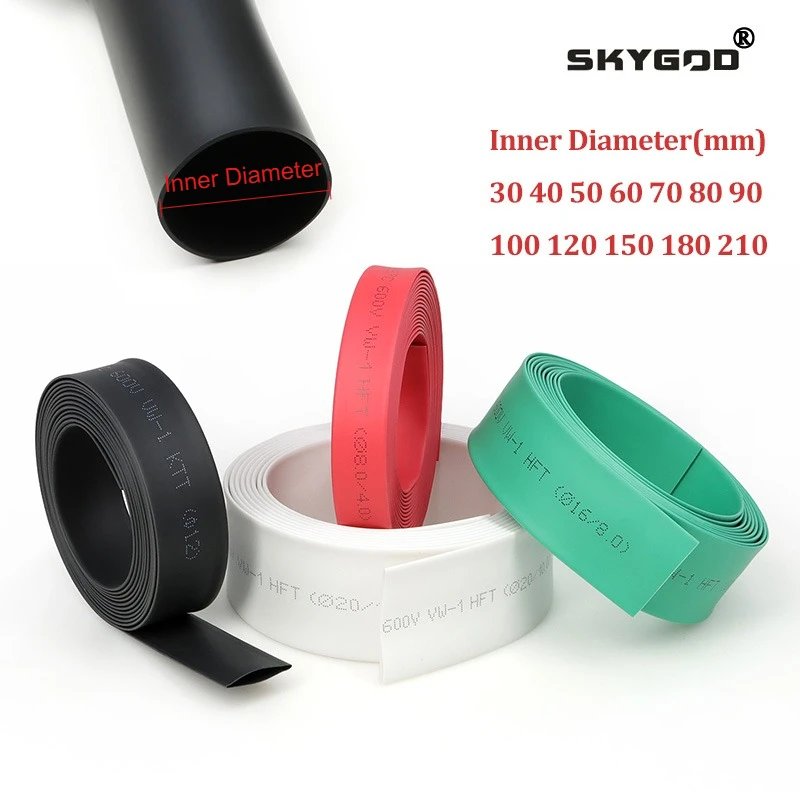 2:1 Shrinkage Heat Shrink Tubing Insulation Sleeve Wire Protect Cover Cable Data Line Repair Heat Shrink Sleeving 30mm ~ 210mm
2:1 Shrinkage Heat Shrink Tubing Insulation Sleeve Wire Protect Cover Cable Data Line Repair Heat Shrink Sleeving 30mm ~ 210mm