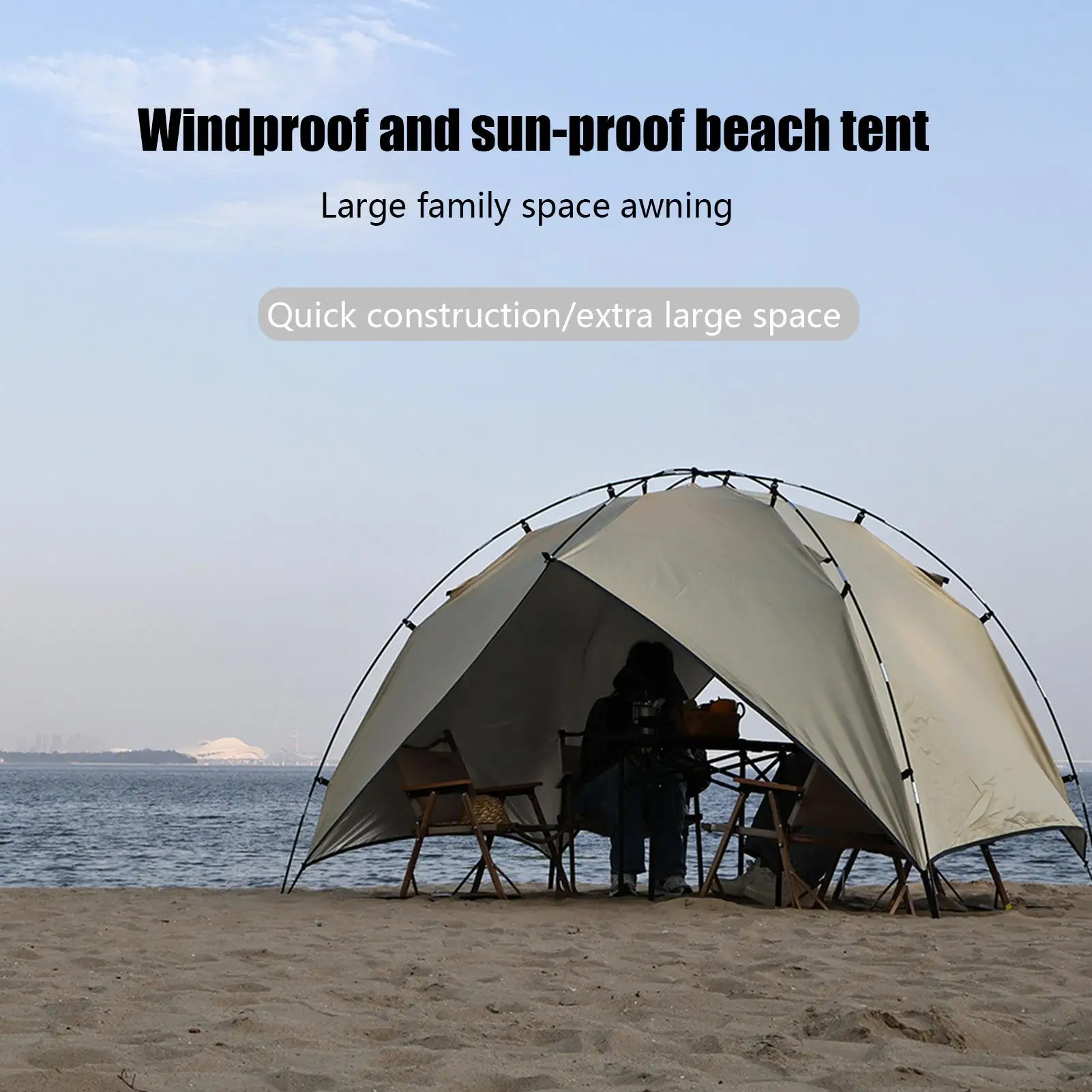 Camping Tent Family-Size Outdoor Camping Tent Foldable Instant Canopy Portable Shade For Family Adult Hiking Backpacking Travel
Camping Tent Family-Size Outdoor Camping Tent Foldable Instant Canopy Portable Shade For Family Adult Hiking Backpacking Travel