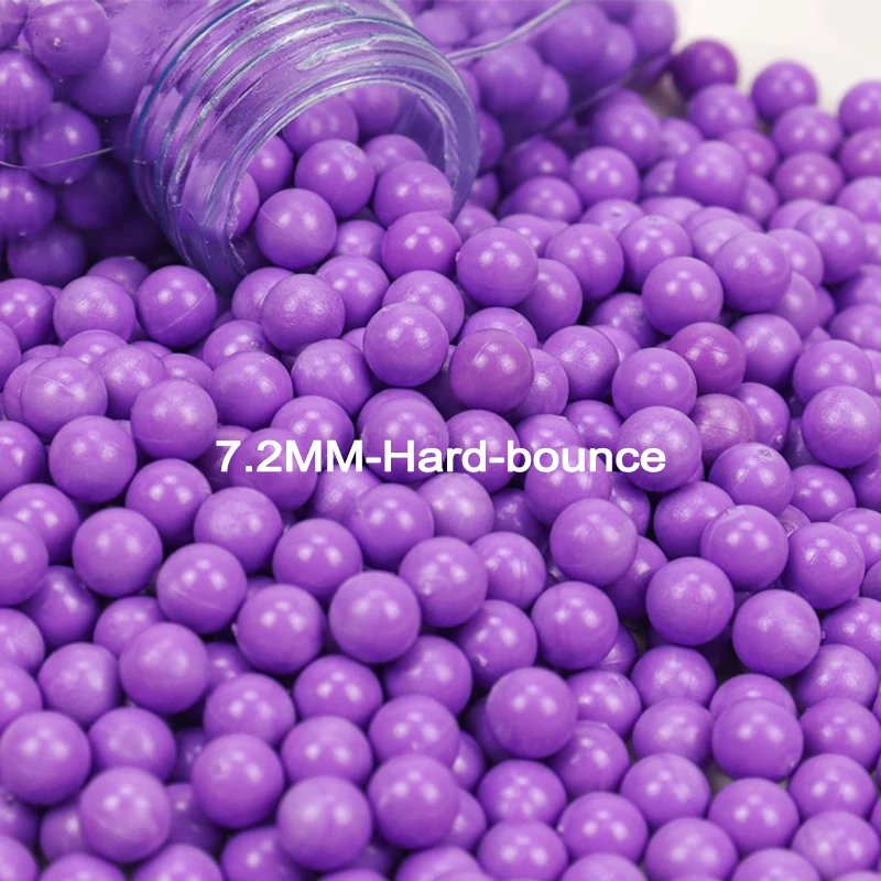 Purple 7.2mm Hard Round BB Balls Safe Plastic Pellets Outdoor Shooting Game Toy Gun Accessories-0Y
Purple 7.2mm Hard Round BB Balls Safe Plastic Pellets Outdoor Shooting Game Toy Gun Accessories-0Y