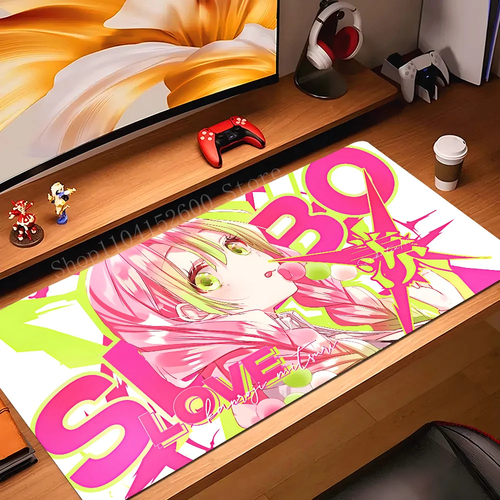 Pink Sakura Japan Anime Demon Slayer Mousepad Anime Girl Kanroji Mitsuri Mousepad Mouse Mat Desk Mat With Pad Gaming Accessorie
Pink Sakura Japan Anime Demon Slayer Mousepad Anime Girl Kanroji Mitsuri Mousepad Mouse Mat Desk Mat With Pad Gaming Accessorie
