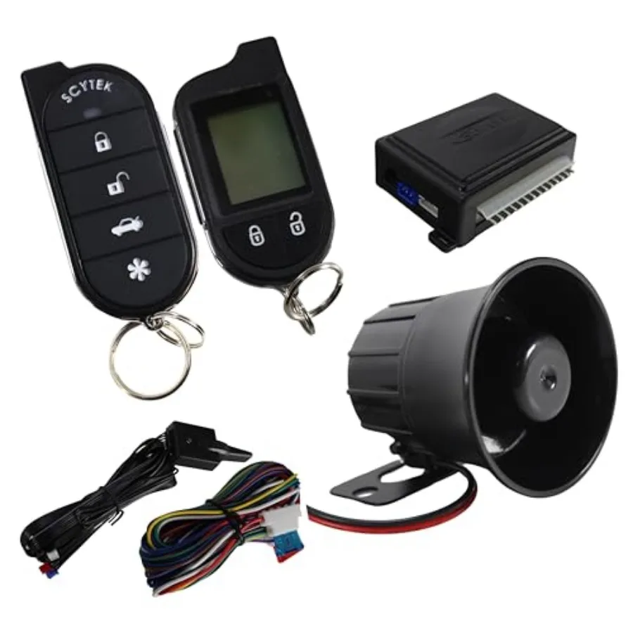 A777 2-Way Remote Control Keyless Entry Security System Anti-Theft with Siren A777 Only
A777 2-Way Remote Control Keyless Entry Security System Anti-Theft with Siren A777 Only