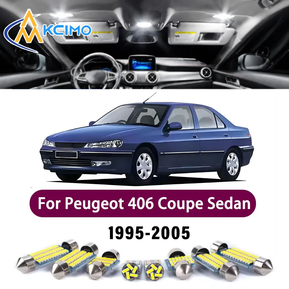 LED Canbus Interior Reading Dome Vanity Light Kit For Peugeot 406 Coupe Sedan Wagon SW Break 1995-2005 Bright Mirror Lights
LED Canbus Interior Reading Dome Vanity Light Kit For Peugeot 406 Coupe Sedan Wagon SW Break 1995-2005 Bright Mirror Lights