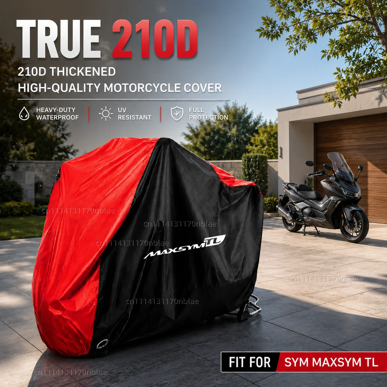 For SYM MAXSYM TL500 TL 500 2020 210D Motorcycle Cover Waterproof Fabric All Season Dustproof UV Protection Moto Rain Cover
For SYM MAXSYM TL500 TL 500 2020 210D Motorcycle Cover Waterproof Fabric All Season Dustproof UV Protection Moto Rain Cover