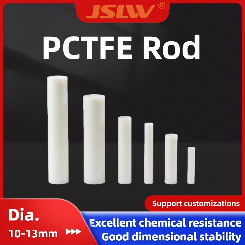 2Pcs PCTFE Rod 500mm Length Diameter 10-13mm Engineering Plastic Rod
2Pcs PCTFE Rod 500mm Length Diameter 10-13mm Engineering Plastic Rod