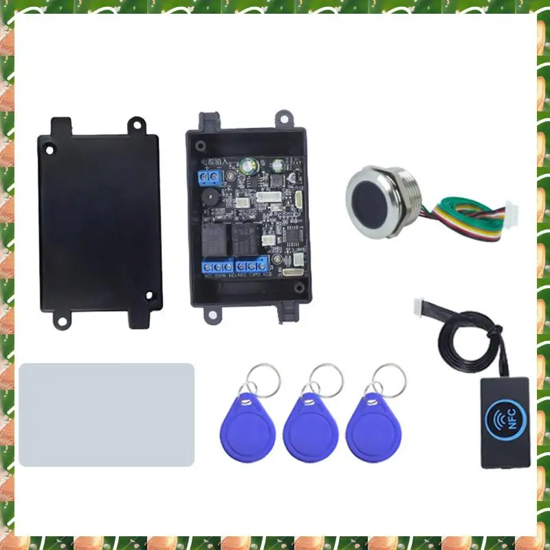 JAJA Fingerprint Access Controller Nfc Electric Lock Control Relay Module Ic Card Induction Switch Bicycle Diy Unlock S4