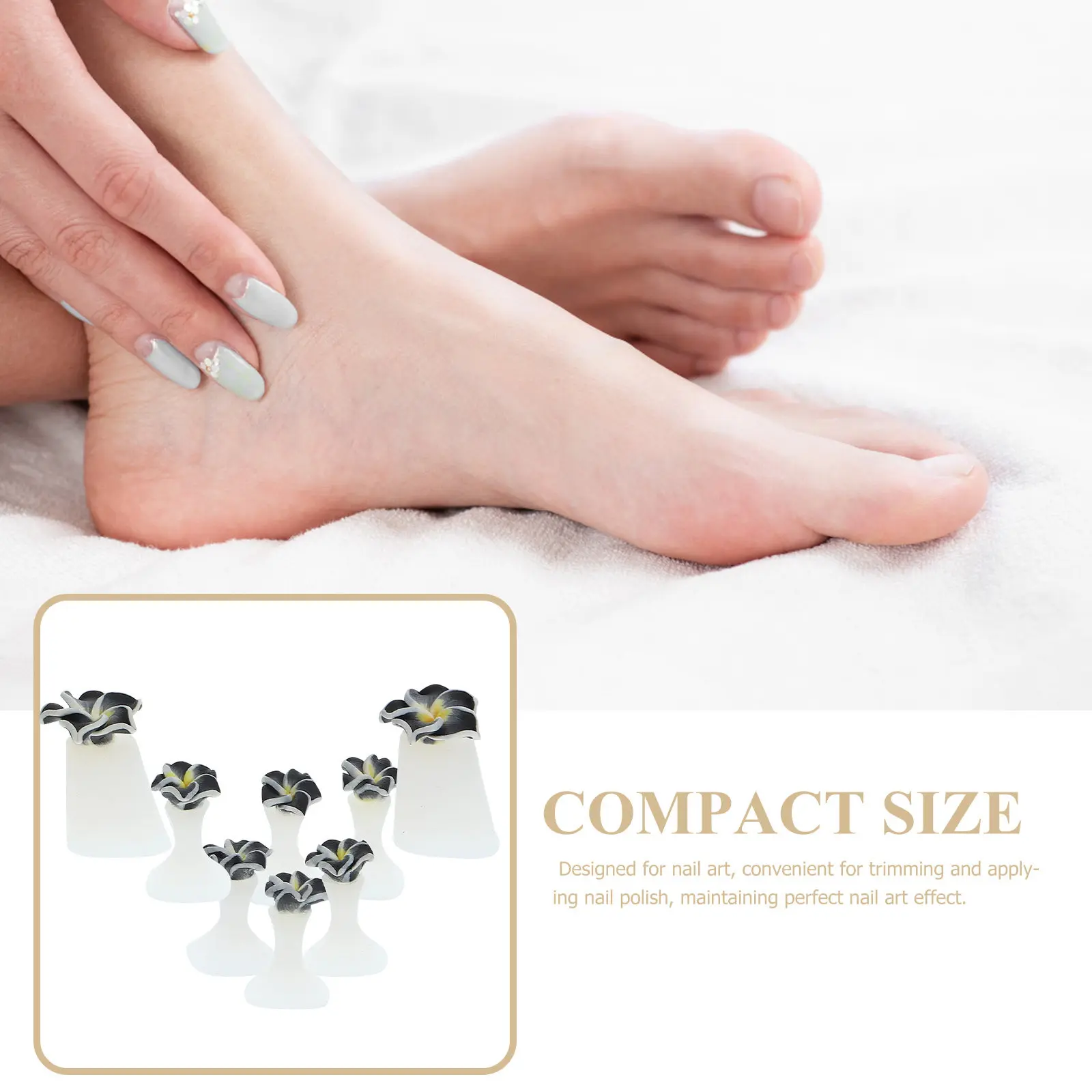 3Sets Toe Separators Silicone Pedicure Divider Nail Art Spacers Comfortable for Pedicure Nail Polish Tool Foot Care
3Sets Toe Separators Silicone Pedicure Divider Nail Art Spacers Comfortable for Pedicure Nail Polish Tool Foot Care