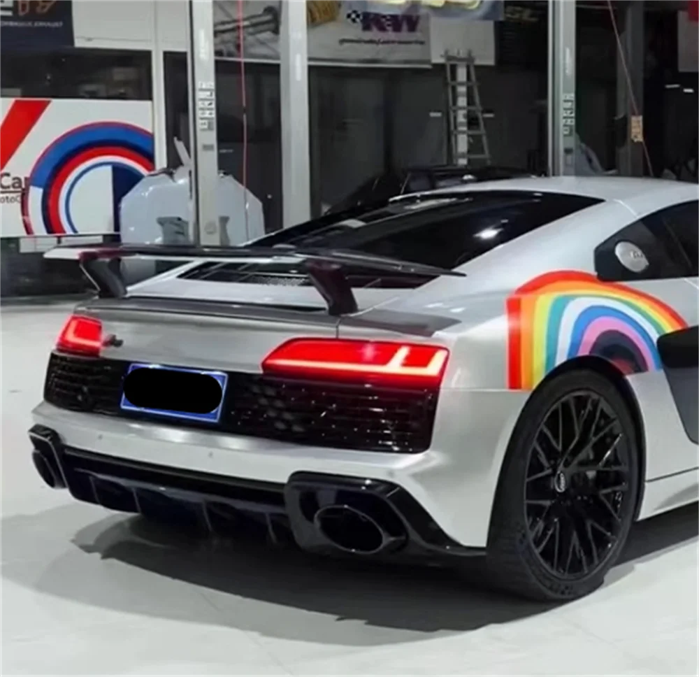 Used for Audi R8 High-performance Modification Parts PP+carbon Fiber Front Lip Front Bumper Grille Body Kit
Used for Audi R8 High-performance Modification Parts PP+carbon Fiber Front Lip Front Bumper Grille Body Kit