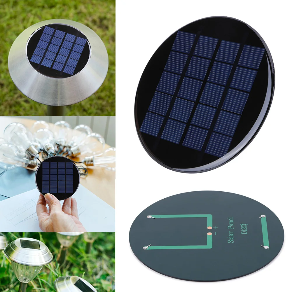 1.1W 5V Solar Cell Panel Mini Round Solar Charging Panel Battery Charger Phone Power Bank for 3.7-5V Solar /Light
1.1W 5V Solar Cell Panel Mini Round Solar Charging Panel Battery Charger Phone Power Bank for 3.7-5V Solar /Light