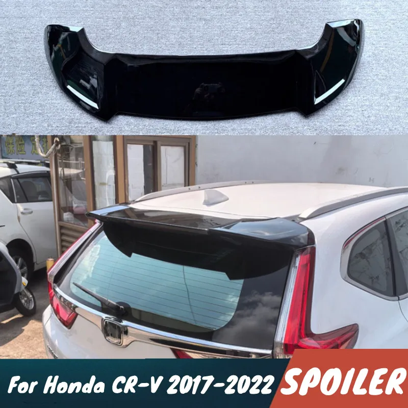 For Honda CR-V 2017-2022 Car Rear Trunk Lid Roof Spoiler Wings ABS Plastic Glossy Black Body Kit Exterior Tuning Accessories
For Honda CR-V 2017-2022 Car Rear Trunk Lid Roof Spoiler Wings ABS Plastic Glossy Black Body Kit Exterior Tuning Accessories