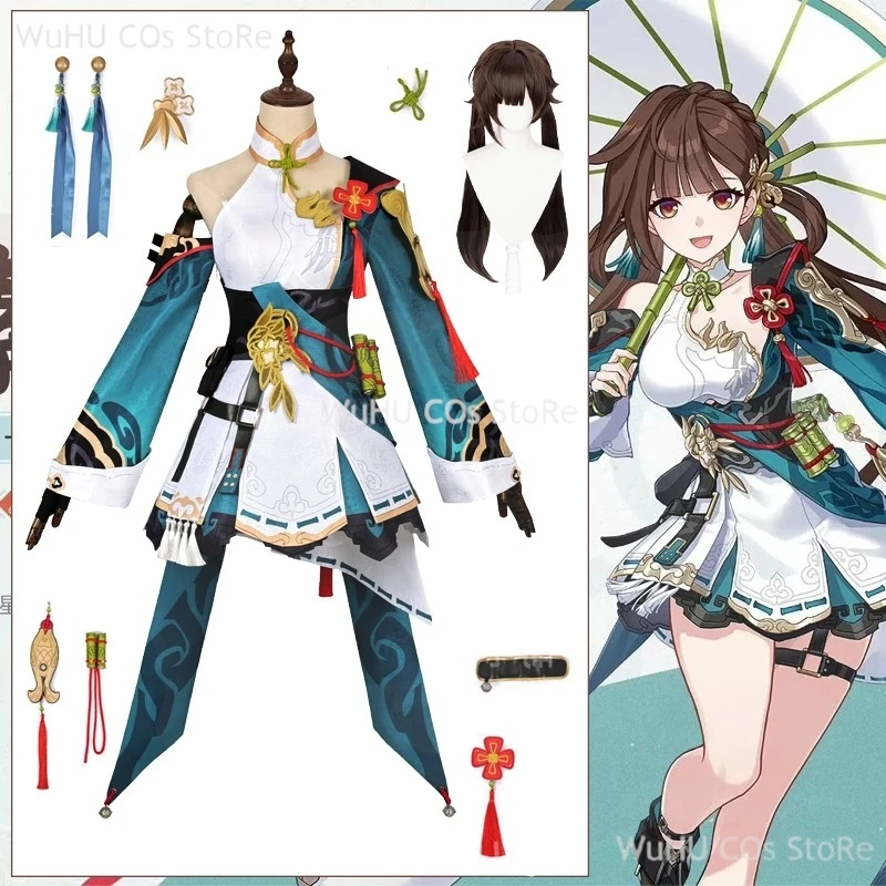 Li Sushang Cosplay Costume Dress New Skin Dress Li Sushang Cosplay Wig Women Halloween Game Honkai Star Rail3 Cospaly Roleplay
Li Sushang Cosplay Costume Dress New Skin Dress Li Sushang Cosplay Wig Women Halloween Game Honkai Star Rail3 Cospaly Roleplay