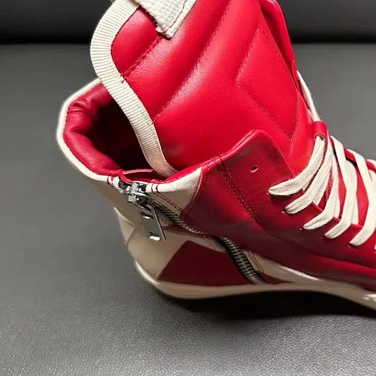 R-o Classic Red Leather Boot High Top Shoe Retro Men Boots Sneaker Zipper Women Casual Shoes Lace Up Sneakers Luxury Ankle Boot
R-o Classic Red Leather Boot High Top Shoe Retro Men Boots Sneaker Zipper Women Casual Shoes Lace Up Sneakers Luxury Ankle Boot