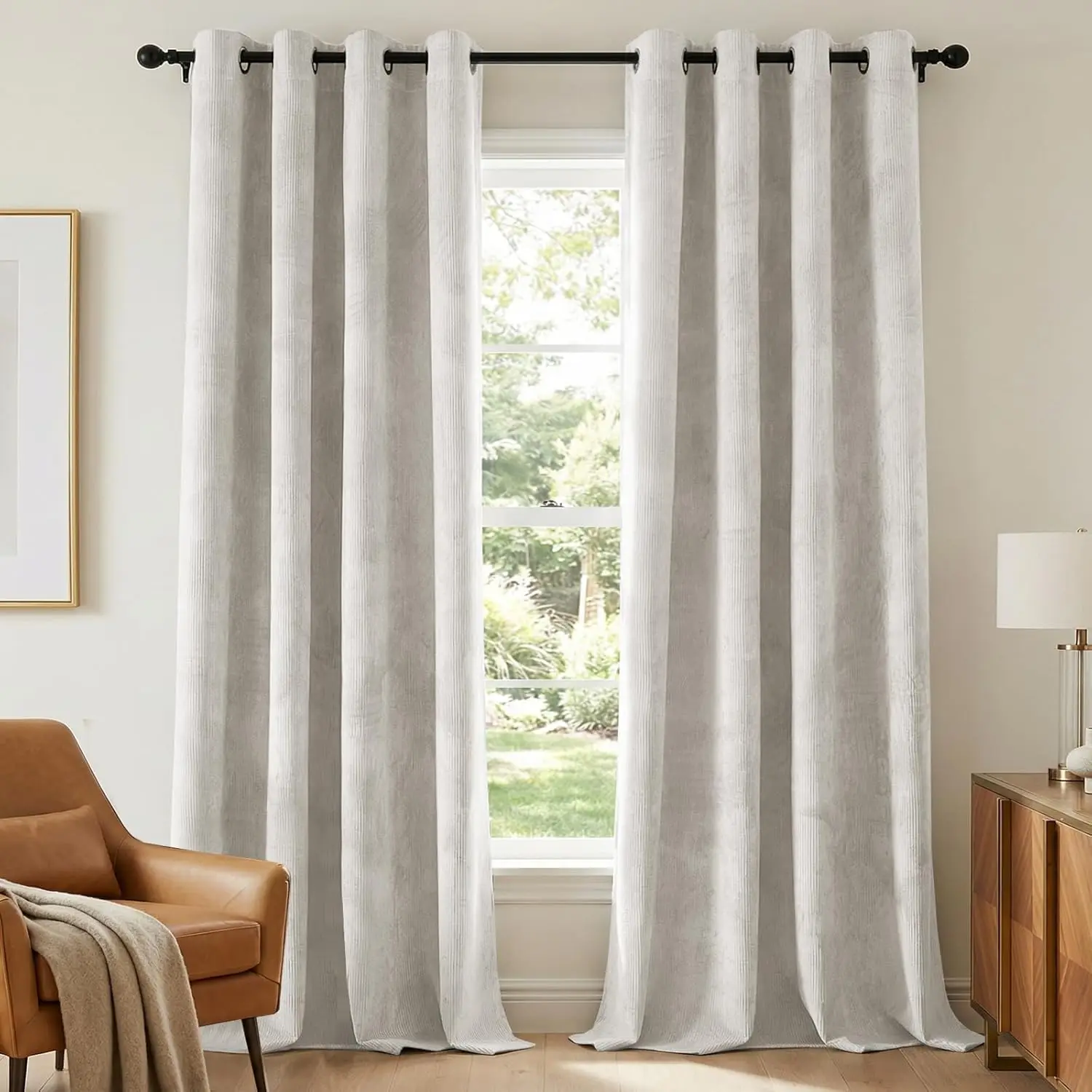Velvet 100% Blackout Curtains for Living Room Full Light Blocking Curtains Thermal Insulated Room Window Drapes Soft Lux
Velvet 100% Blackout Curtains for Living Room Full Light Blocking Curtains Thermal Insulated Room Window Drapes Soft Lux