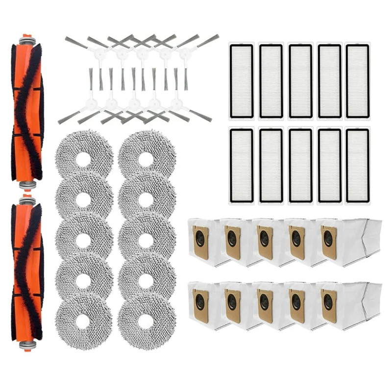For Xiaomi Mijia Omni 2 / C102CN/Omni 1S/B116 Robot Vacuums Main Side Brush Hepa Filter Mop Cloths Dust Bag Kit
For Xiaomi Mijia Omni 2 / C102CN/Omni 1S/B116 Robot Vacuums Main Side Brush Hepa Filter Mop Cloths Dust Bag Kit