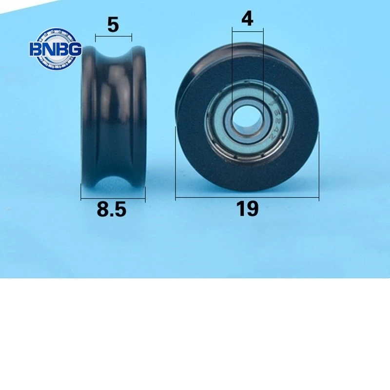 U groove POM Plastic coated bearing 624ZZ 4*19*8.5mm track guide roller bearing wheel nylon wrapped pulley bore 4mm diamete 19mm
U groove POM Plastic coated bearing 624ZZ 4*19*8.5mm track guide roller bearing wheel nylon wrapped pulley bore 4mm diamete 19mm