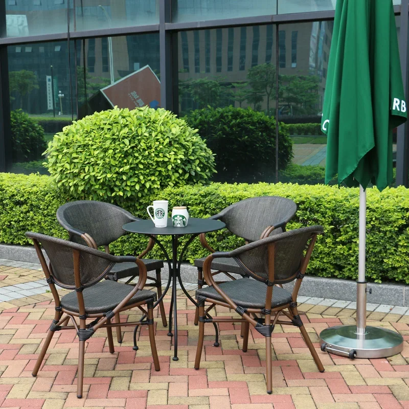 Xingba Outdoor Desk-Chair Rattan Chair Courtyard Outdoor with Umbrella Combination Coffee Shop Bar Milk Tea Shop
Xingba Outdoor Desk-Chair Rattan Chair Courtyard Outdoor with Umbrella Combination Coffee Shop Bar Milk Tea Shop