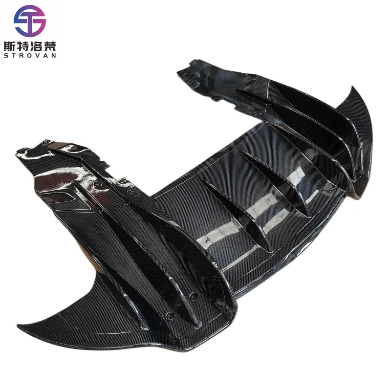 STLF OEM Style Carbon Fiber Rear Bumper Lip Diffuser Body Kit for McLarens 540C 570S 570GT Includes Screws-New Condition
STLF OEM Style Carbon Fiber Rear Bumper Lip Diffuser Body Kit for McLarens 540C 570S 570GT Includes Screws-New Condition