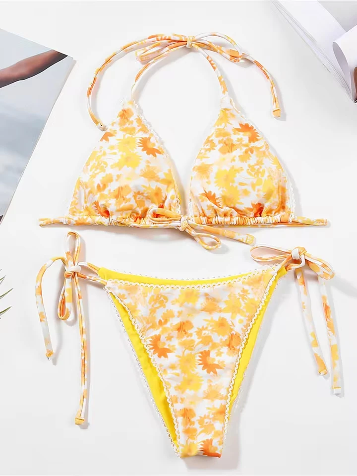 Vzvn Sexy Laced Up Print Bikini 2 Piece Set Women Split Swimsuit Beach Vacation Bikinis 2025 New All Season Backless Bikinis Set
Vzvn Sexy Laced Up Print Bikini 2 Piece Set Women Split Swimsuit Beach Vacation Bikinis 2025 New All Season Backless Bikinis Set