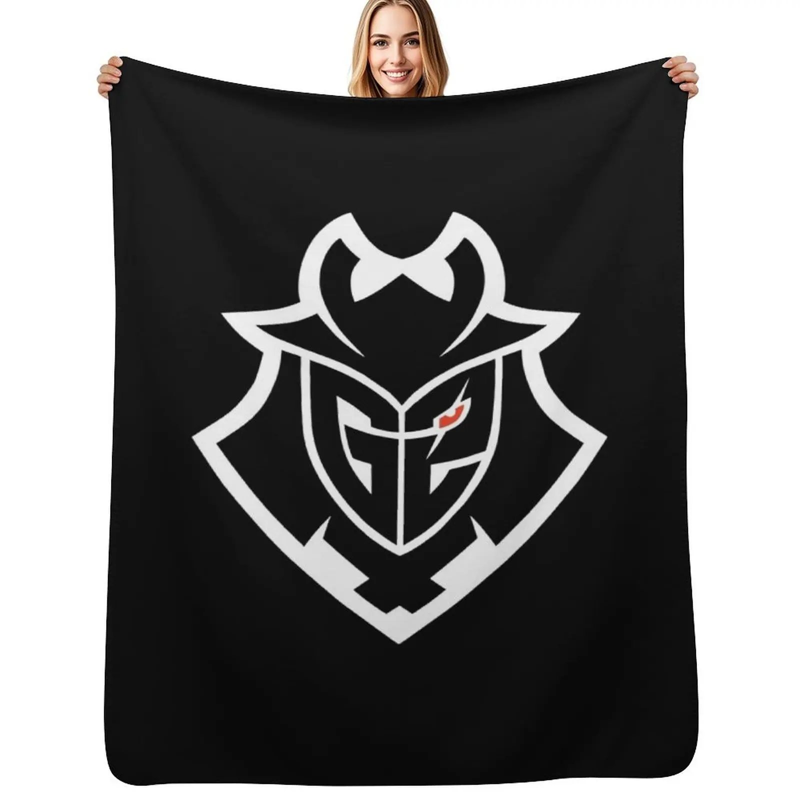 G2 team logo Throw Blanket Color Fast Cozy Throw Blanket
G2 team logo Throw Blanket Color Fast Cozy Throw Blanket