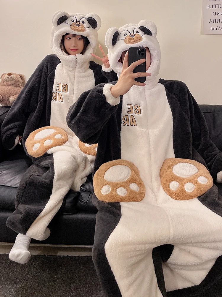 DAIMELU мужская одежда для сна, зимняя утолщенная пижама для пар, мужская цельная домашняя одежда из кораллового флиса с капюшоном и длинными рукавами
DAIMELU мужская одежда для сна, зимняя утолщенная пижама для пар, мужская цельная домашняя одежда из кораллового флиса с капюшоном и длинными рукавами