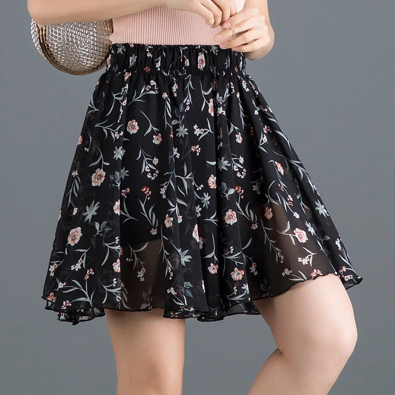 Cute Vintage Floral Skirts Women's Clothing Summer High Waist Short Skirt Chiffon Drape 2022 Thin Mini Chiffon Skirts jp111
Cute Vintage Floral Skirts Women's Clothing Summer High Waist Short Skirt Chiffon Drape 2022 Thin Mini Chiffon Skirts jp111