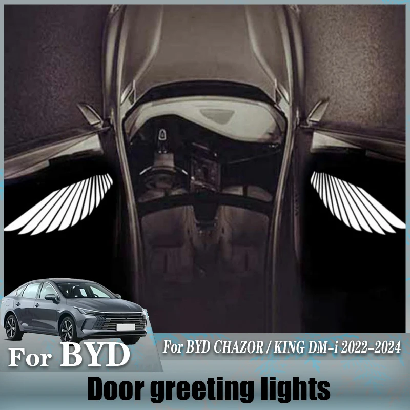 For BYD CHAZOR BYD KING DM-i 2022 2023 2024 Door greeting lights Laser projection door lights floor ambient lights Welcome light
For BYD CHAZOR BYD KING DM-i 2022 2023 2024 Door greeting lights Laser projection door lights floor ambient lights Welcome light