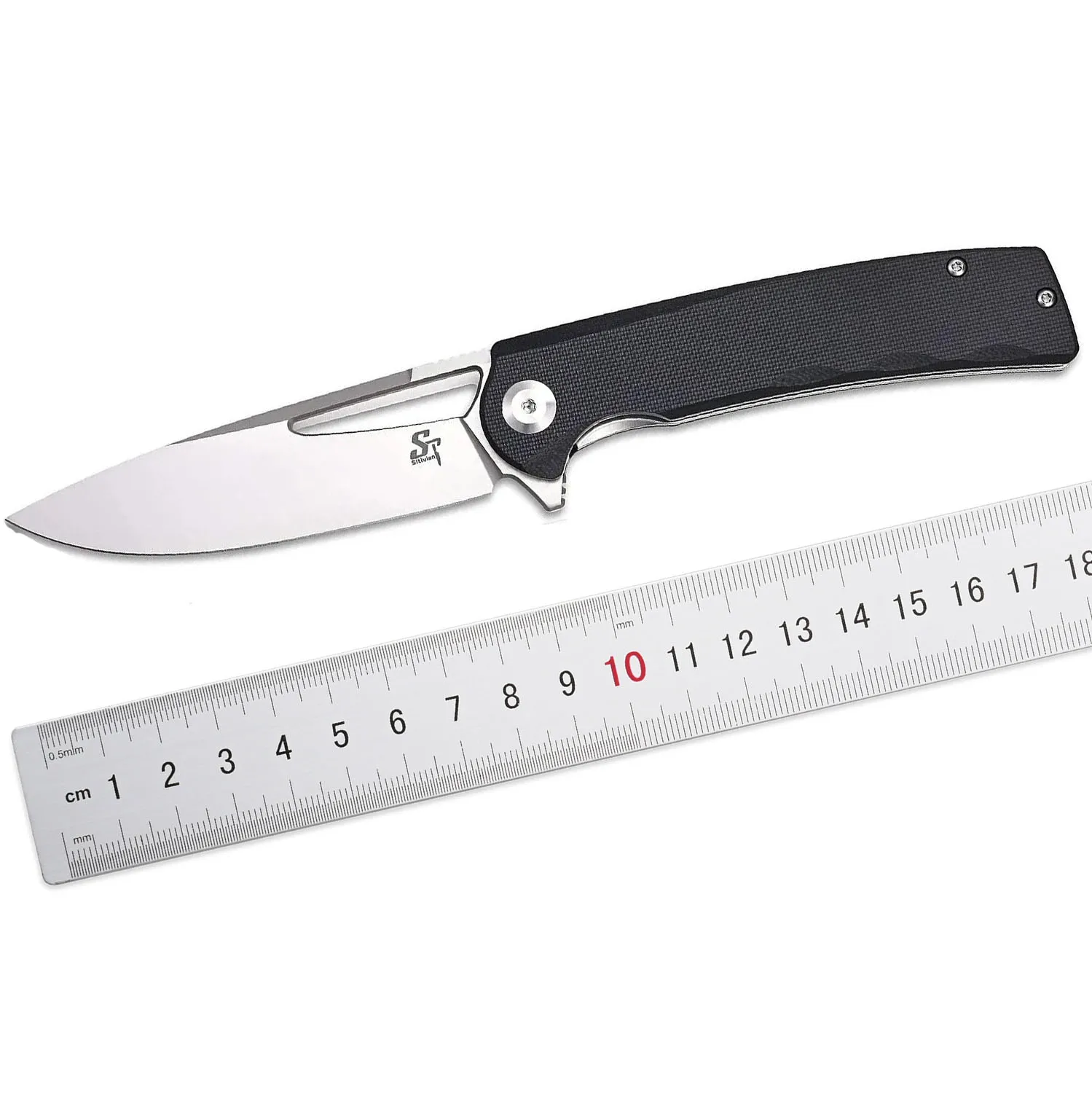 Hot sales Sitivien ST126 Folding Pocket Knife D2 Steel Blade G10 Handle EDC Flipper Knifes for Working Camping Hiking Collection
Hot sales Sitivien ST126 Folding Pocket Knife D2 Steel Blade G10 Handle EDC Flipper Knifes for Working Camping Hiking Collection