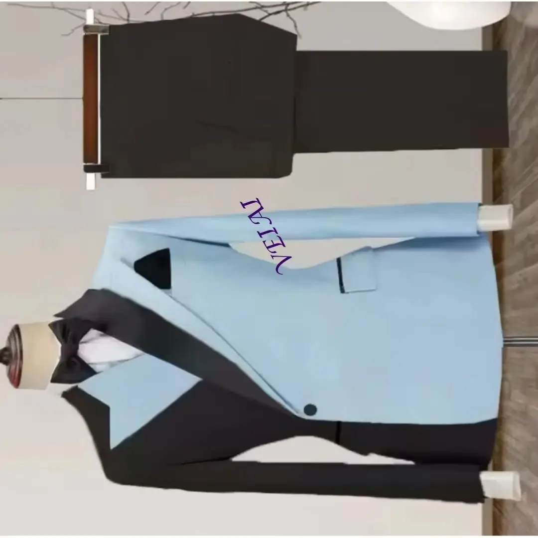 Customized Men's Tuxedo Suit White/Black Peak Lapel One Button Groomsmen Wedding Outfit 2 Pieces (Jacket + Pants) New Arrival
Customized Men's Tuxedo Suit White/Black Peak Lapel One Button Groomsmen Wedding Outfit 2 Pieces (Jacket + Pants) New Arrival