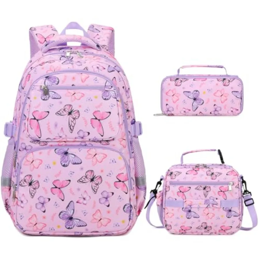 Backpack for Girls, 3PCS Toddler Girls Backpack Set with Lunch Box and Pencil Case, School Bag Cute Bookbag for Preschool Kinde
Backpack for Girls, 3PCS Toddler Girls Backpack Set with Lunch Box and Pencil Case, School Bag Cute Bookbag for Preschool Kinde