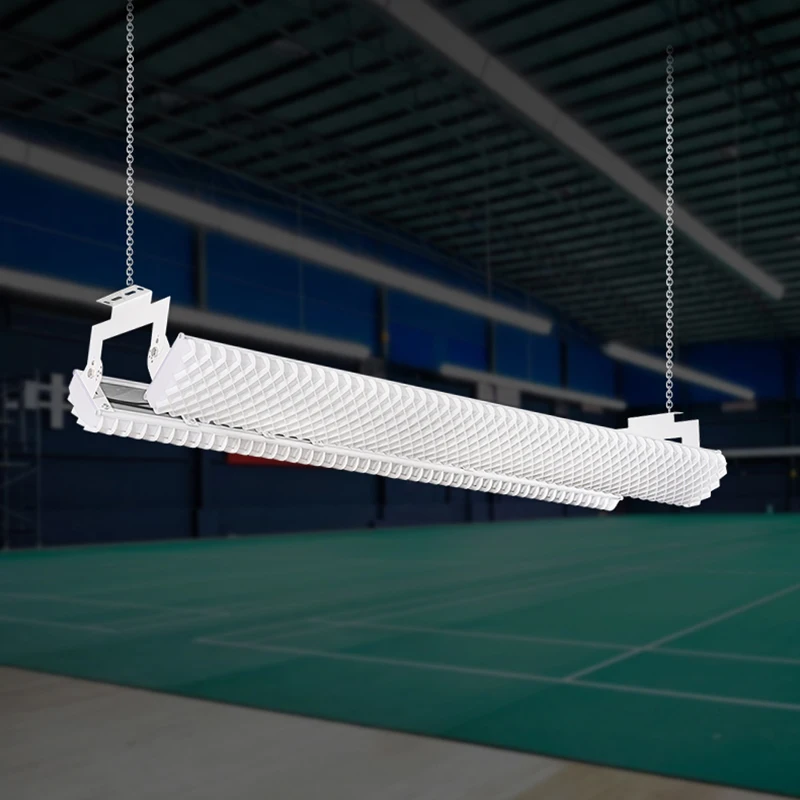 Unique Model Indoor Badminton Court Anti Glare Led Lighting Pickleball Court Lights Indoor Sport Linear Padel Court Lighting
Unique Model Indoor Badminton Court Anti Glare Led Lighting Pickleball Court Lights Indoor Sport Linear Padel Court Lighting
