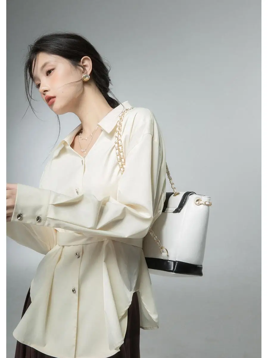 Платье XINXINYUE с высокой талией, однотонное, с поясом, для офиса, с длинным рукавом, круглый вырез
Платье XINXINYUE с высокой талией, однотонное, с поясом, для офиса, с длинным рукавом, круглый вырез