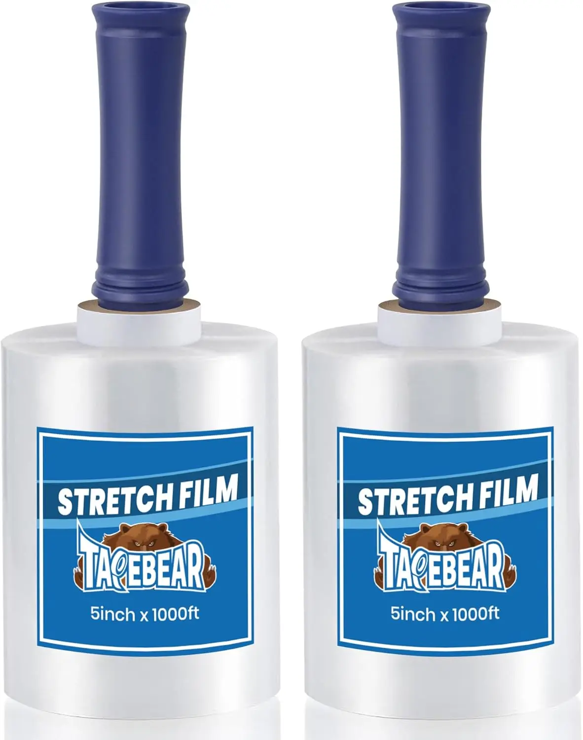 Mini Clear Stretch Wrap Film 80 Gauge 5" x 1000Ft, Shrink Wrap Roll with Handle, Self-Adhering for Moving and Packing
Mini Clear Stretch Wrap Film 80 Gauge 5" x 1000Ft, Shrink Wrap Roll with Handle, Self-Adhering for Moving and Packing