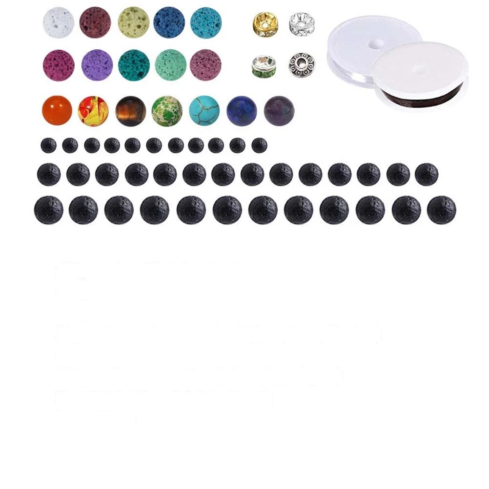 600pcs Natural Stone Beads DIY Jewelry Making Supplies Lava Rock Accessories Bracelets Necklace Earrings Craft Kits
600pcs Natural Stone Beads DIY Jewelry Making Supplies Lava Rock Accessories Bracelets Necklace Earrings Craft Kits