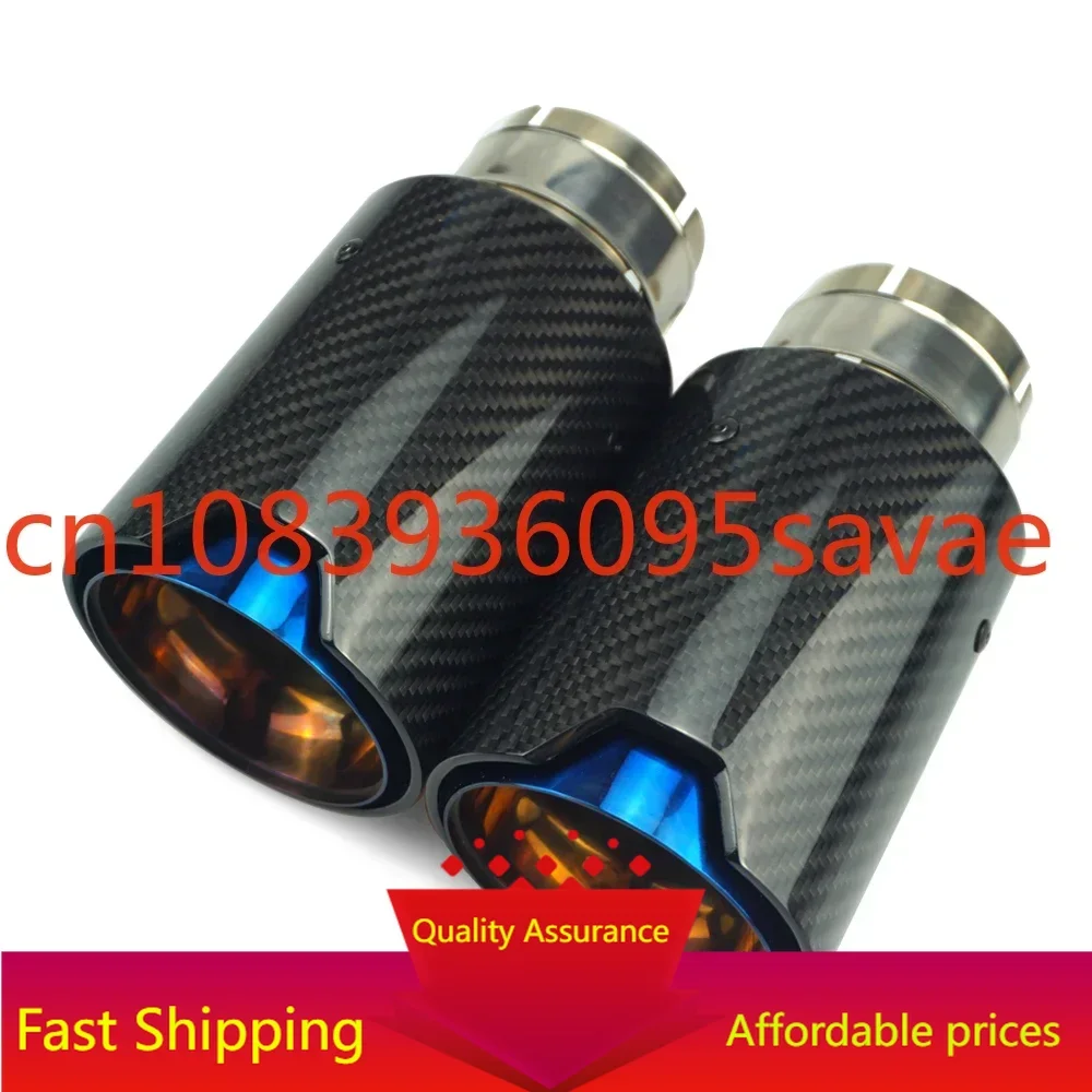 factory export auto Carbon Fiber blue burnt Tailpipe Exhaust Tips For Cars muffler pipe modificated car series
factory export auto Carbon Fiber blue burnt Tailpipe Exhaust Tips For Cars muffler pipe modificated car series